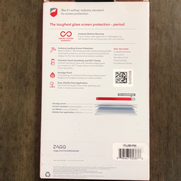 Invisible Shield for iPhone 6 Plus/6s plus/7 plus - Picture 2 of 5